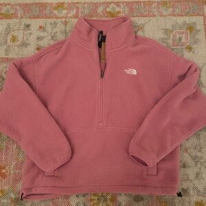 NWT North Face Pink Fleece Pullover